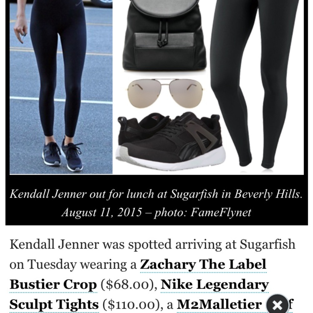 Nike Legendary Sculpting Tights Capri & Leggings - Picture 4 of 6